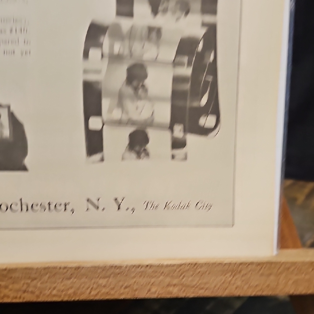 Kodak Motion Picture Camera Advertisement - Black and White - 1926 - Picture 8 of 9